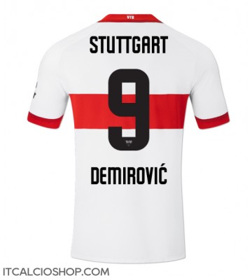 Stuttgart Ermedin Demirovic #9 Prima Maglia 2024-25 Manica Corta